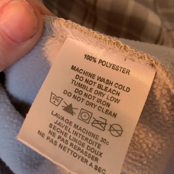 Burton Grey Pink Plaid Hooded Fleece Snow Jacket - Picture 9 of 9